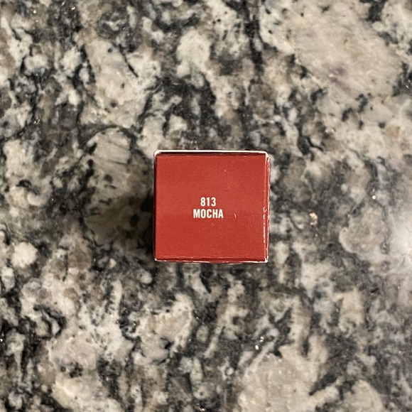 MAC Powder Kiss Lipstick Mocha #813 - Picture 3 of 5